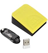 USB Single Foot Switch Control, One Key Programmable Computer Keyboard Action Pedal with 3 Connec...