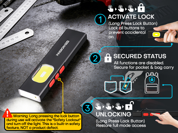 High Lumens EDC Flat Flashlights