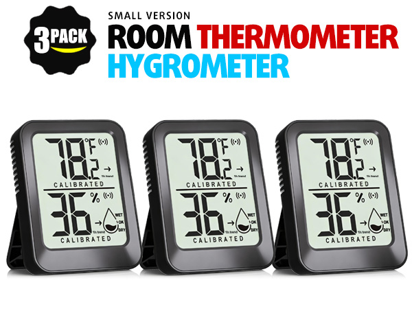 Room thermometer hygrometer indoor