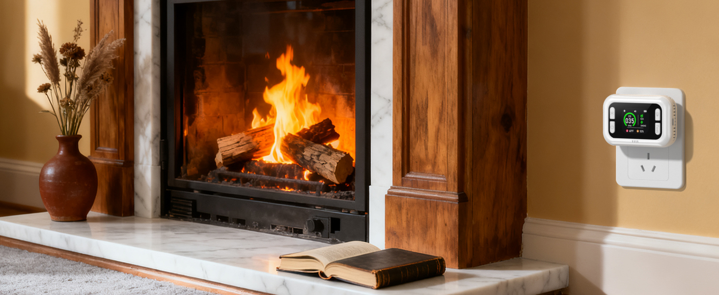 smoke detector with carbon monoxide