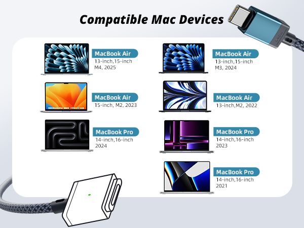 MacBook Air charging cable