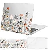 MOSISO Compatible with MacBook Air 13 inch Case 2022 2021 2020 2019 2018 Release A2337 M1 A2179 A...