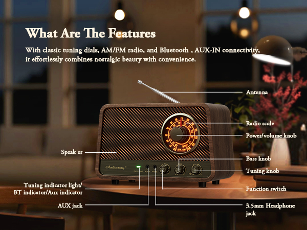 fm radio with bluetooth