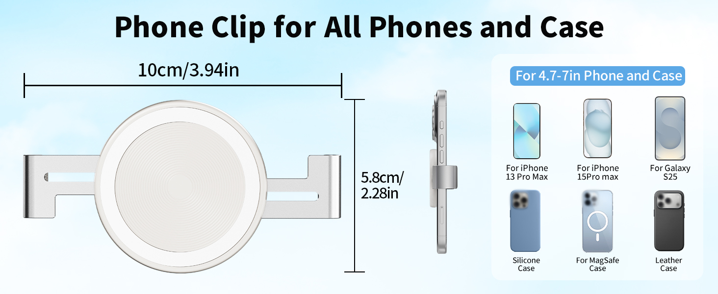 Phone Clamp for Magnet