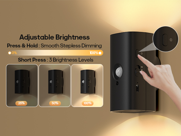 dimmable night light