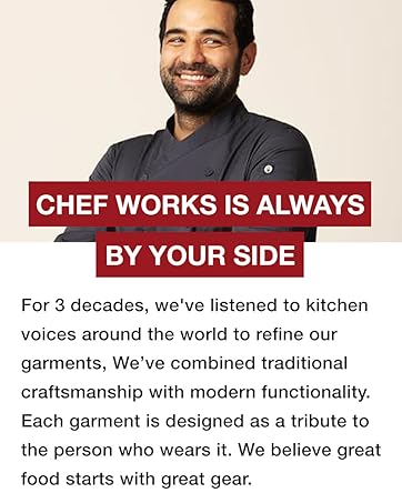 Chef Works is always by your side.