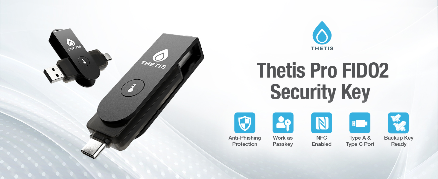 Thetis Pro For Business - 2pk+10pk - FIDO2 Security Key - A+001