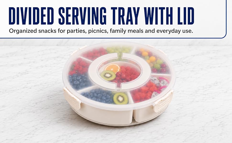 DIVIDED SERVING TRAY