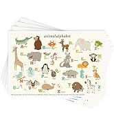 Disposable Stick-on Placemats 40 Pack for Baby &amp; Kids, Restaurant Table Mats 12