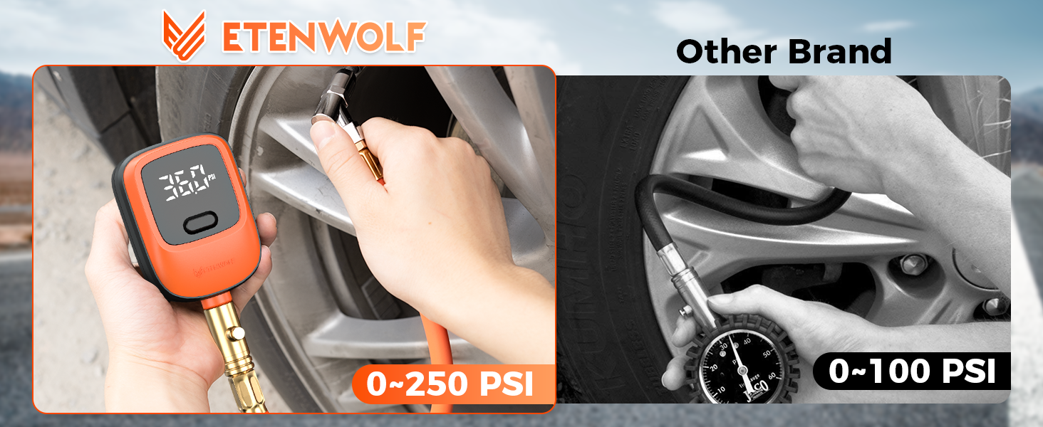 digital tire pressure gauge