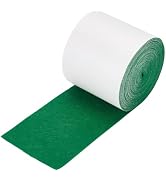 BENECREAT 8.75 Yardx3.94Inch Sea Green Self Adhesive Felt Fabric Roll, 1mm Thick Adhesive Felt Sh...
