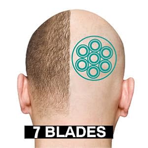 7 Blades Head shaver