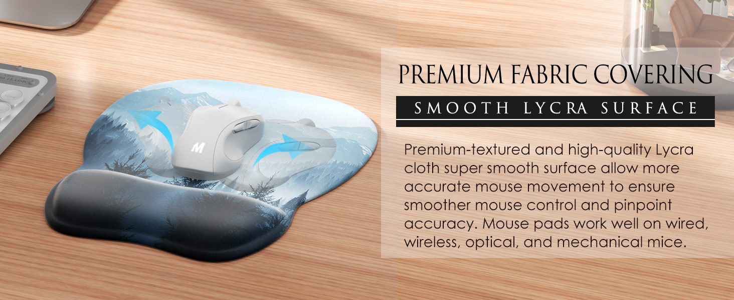 premium fabric covering