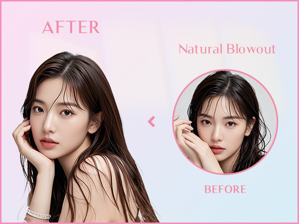 B071 hair straightener brush