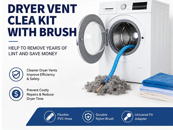 Dryer Vent Cleaner Kit Dryer Lint Vac Vacuum Hose