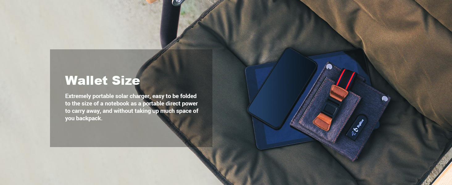 compact solar charger