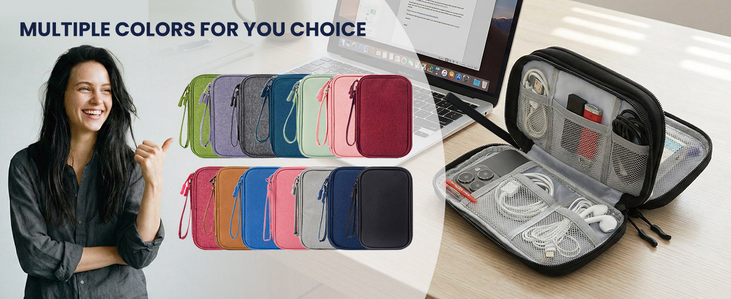 Electronics Organizer Travel Case