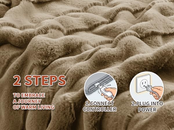heated blanket use overheating protection technology