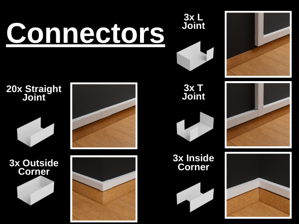 315 inches cord cover box content cable raceway cord hide hider concealer management wire cover
