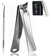 Ingrown Toenail Clippers Slanted Curved Blade Nail Clipper for Hard Nails | Ingrown Finger Nail f...