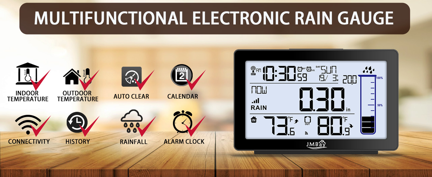 Multi Function Rain Gauge