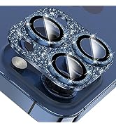 YWXTW for iPhone 15 Pro/iPhone 15 Pro Max Camera Lens Protector, [5TH Gen New Bling Design] Glitt...