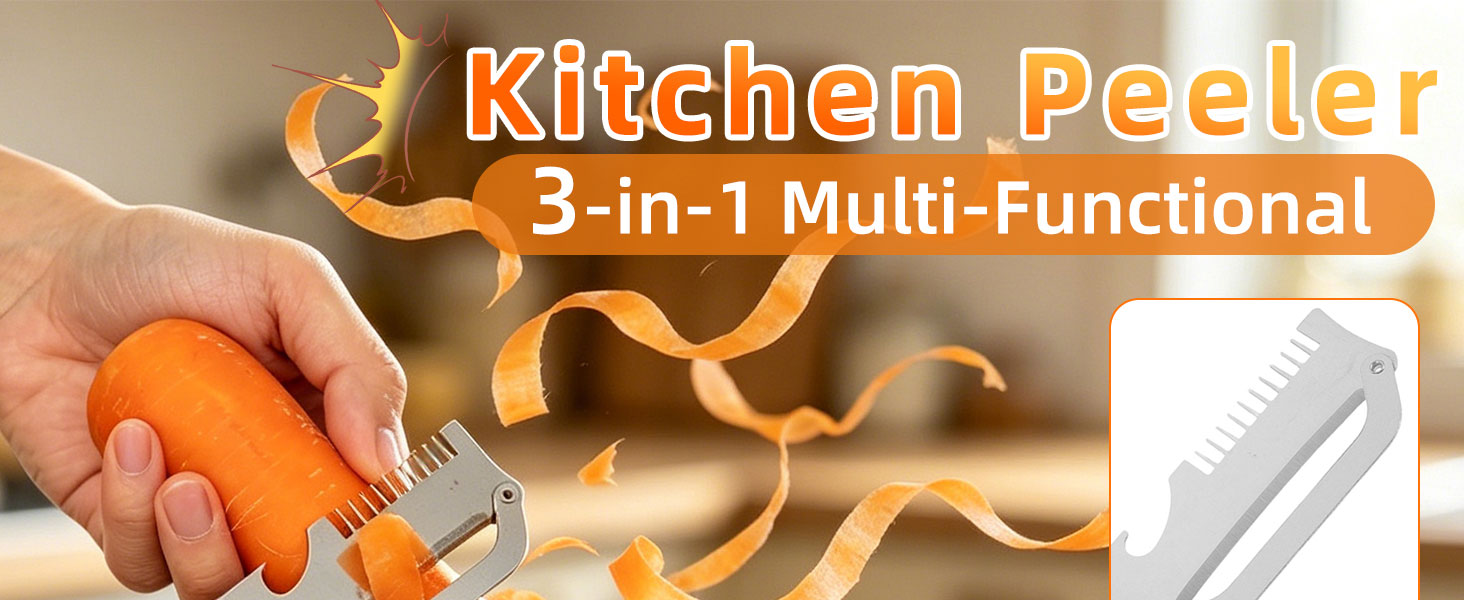 Multi-functional Kitchen Vegetable Peeler