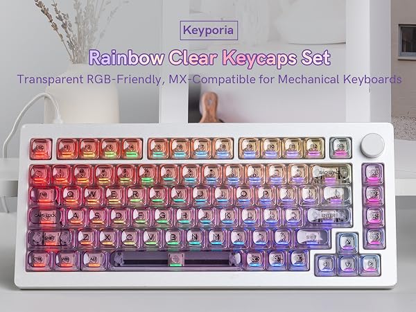 Translucent Jelly Keycaps