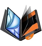 OMOTON 2 Pack Privacy Screen Protector for iPad Air 11 inch M4/M3/M2 (8th&amp;7th&amp;6th Gen, 2026/2025/...