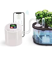 LetPot EC &amp; Temperature Meter with APP and Water Pump Multi-Layer Electroplated Probe, Water Shor...