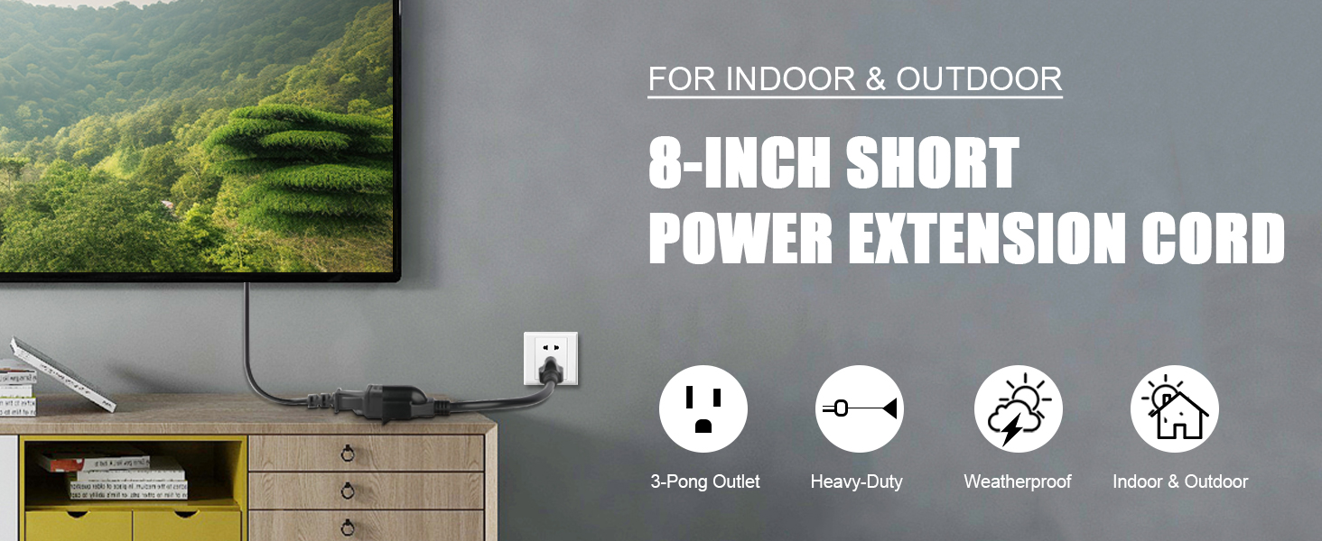 short extension cord
