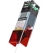 Genmitsu 10W Compressed Spot Laser Module with Air Assist Nozzle, 0.08mm*0.05mm Laser Spot, for 3...