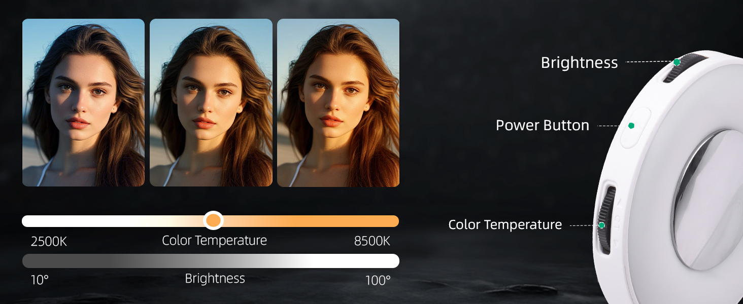 selfie light magnetic