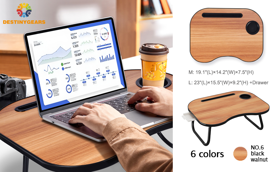 bed desk with storage