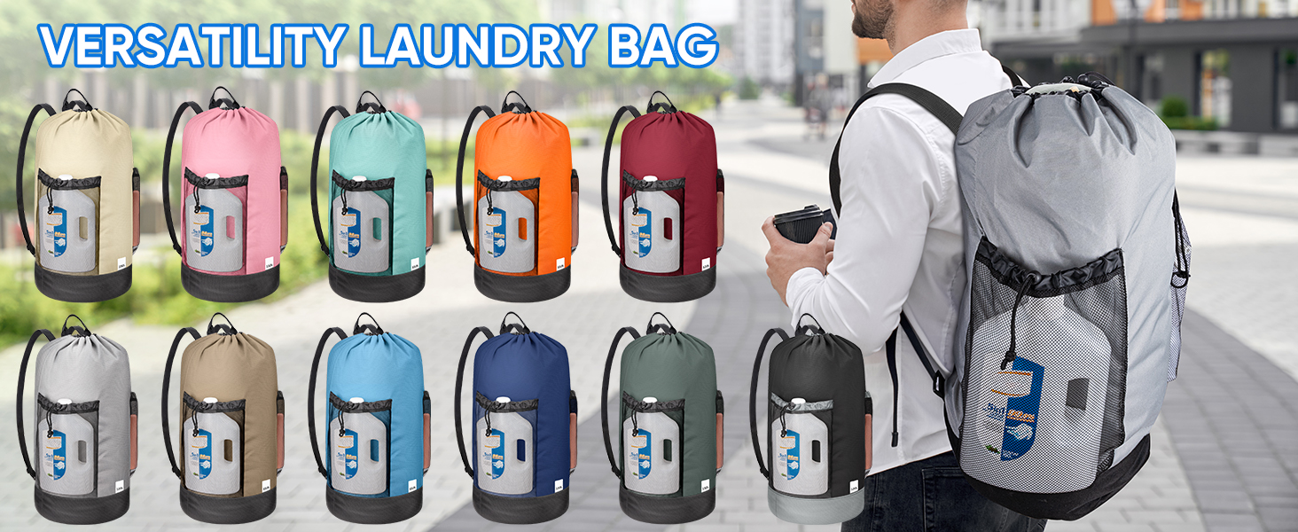 laundry backpack