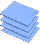 UCEC 4 Pack Thermal Pad 100x100mm (0.5mm 1.0mm 1.5mm 2.0mm) Blue Silicone Thermal Pads 6W/mK – Hi...