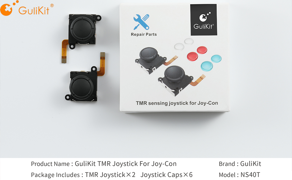 GuliKit TMR Joystick Replacement for Joycon