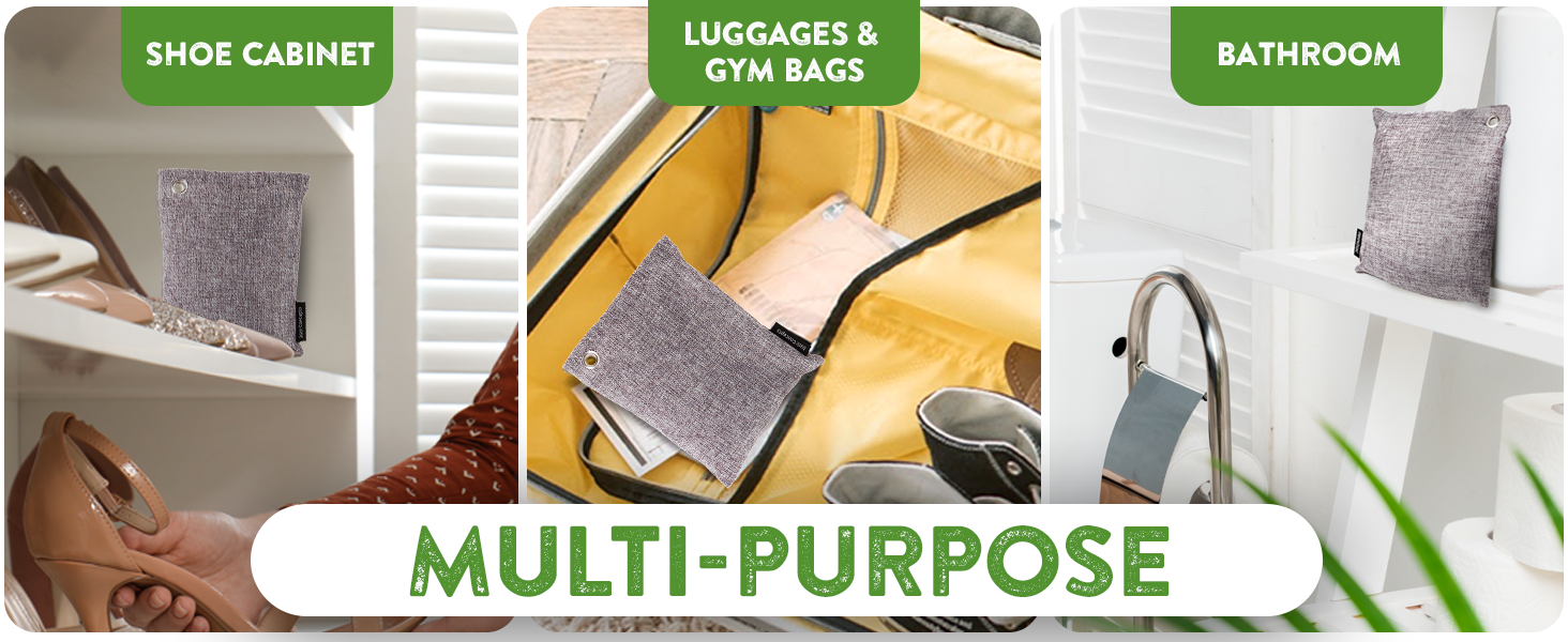 odor charcoal absorber eliminator bags air bamboo deodorizer activated closet bag car purifying