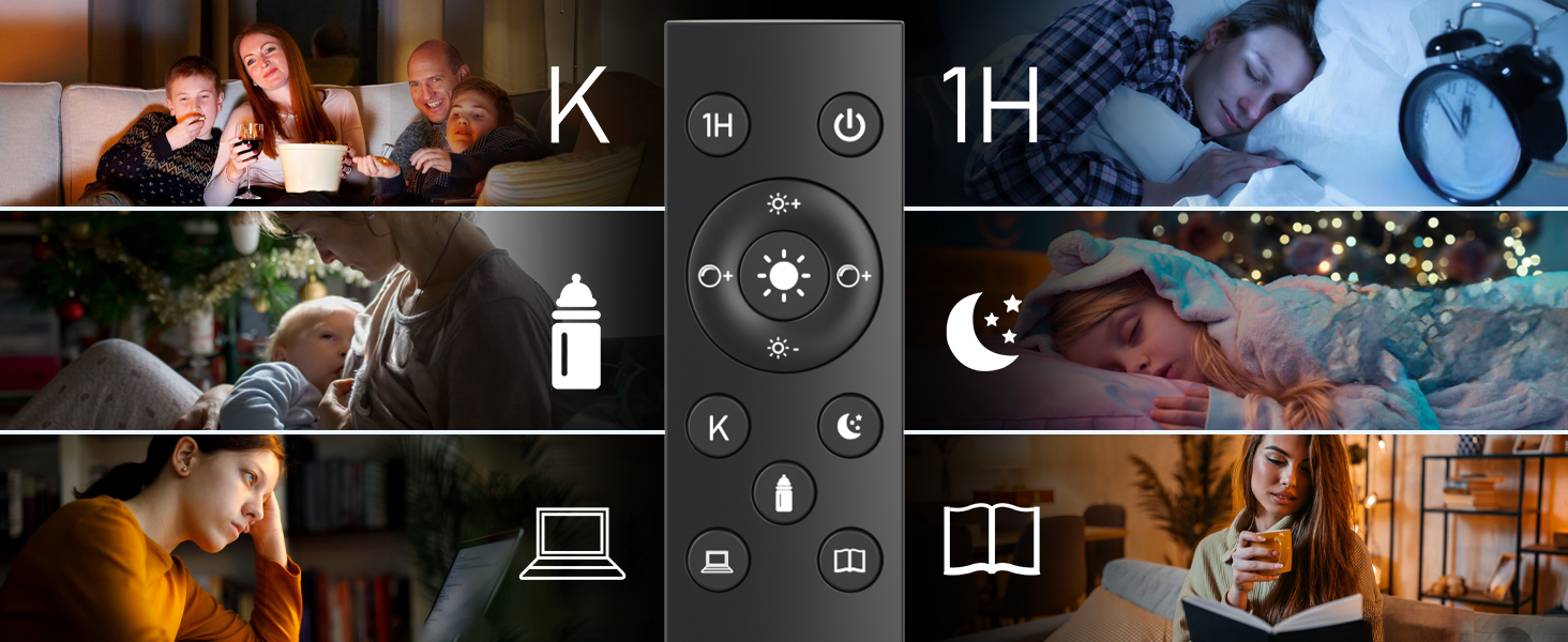 floor lamp with remote