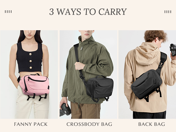 Camera Bags Crossbody for photographers
