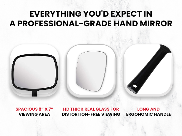 handheld mirror