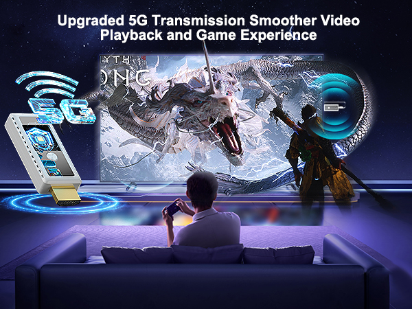 Wireless HDMI Screen Mirroring Device