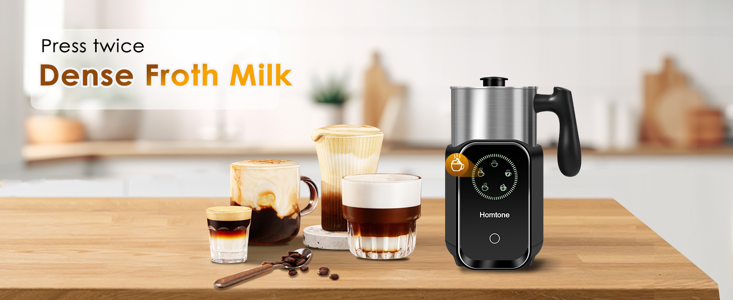 induction Milk Frother and Steamer