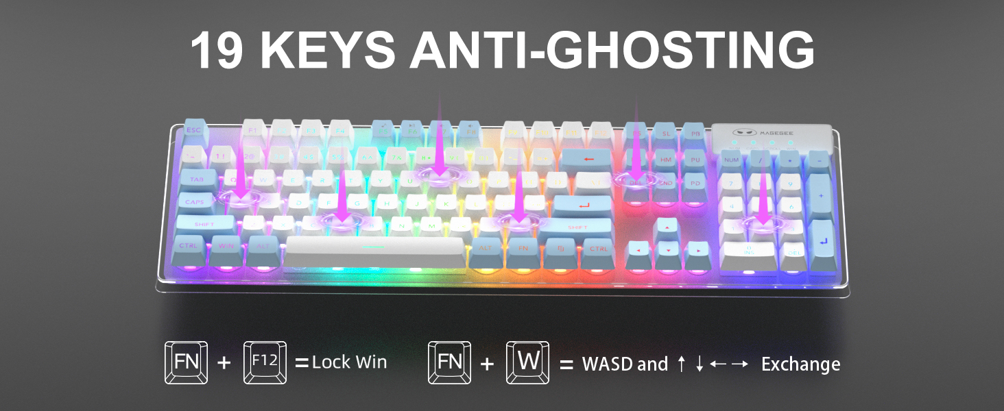 19 KEYS ANTI-GHOSTING