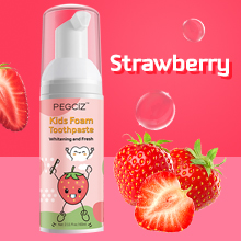 kids foam toothpaste