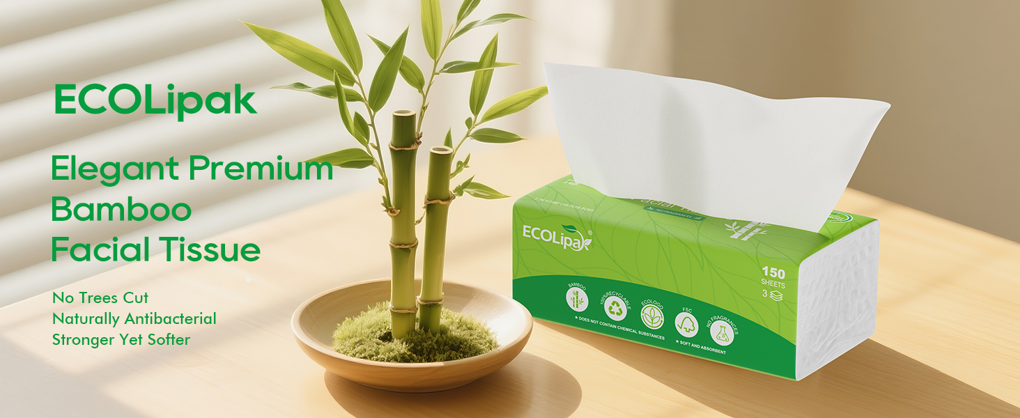 Bamboo Facial Tissues