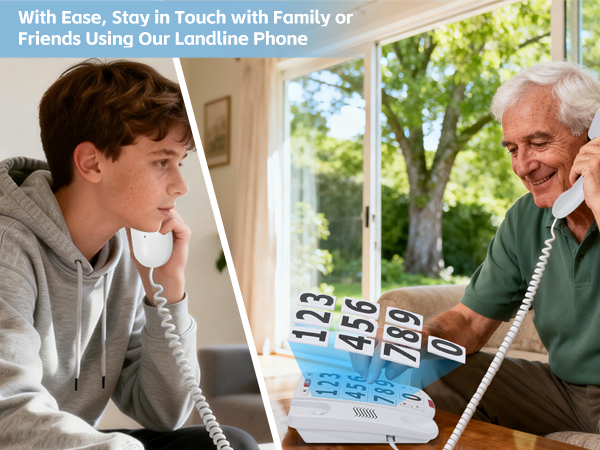 senior phone for elderly landline