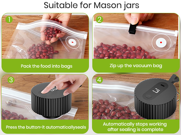 mason jar vacuum sealer