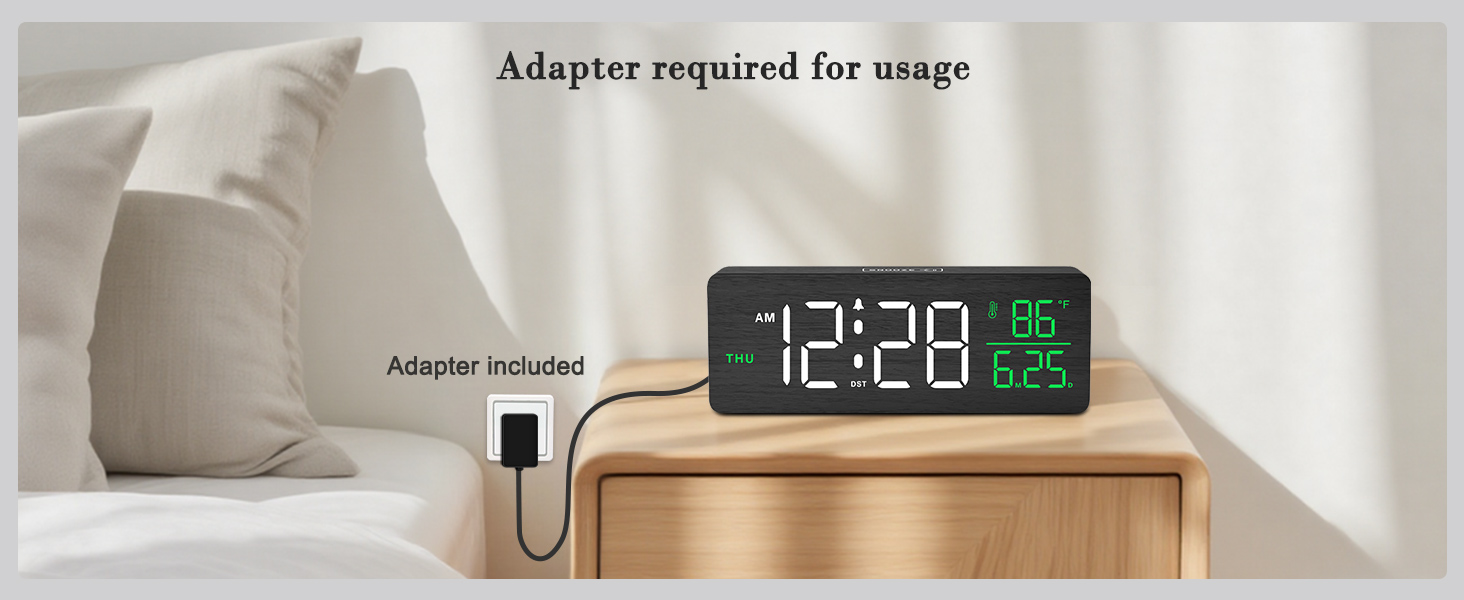 Plug-in Clock