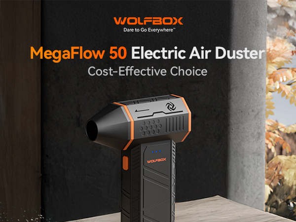 WOLFBOX MegaFlow 50 Electric Air Duster